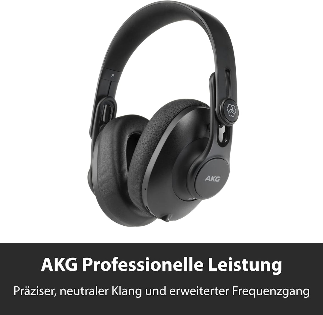 AKG K361 Studio Over Ear Kopfhoerer Over Ear Faltbar Schwarz