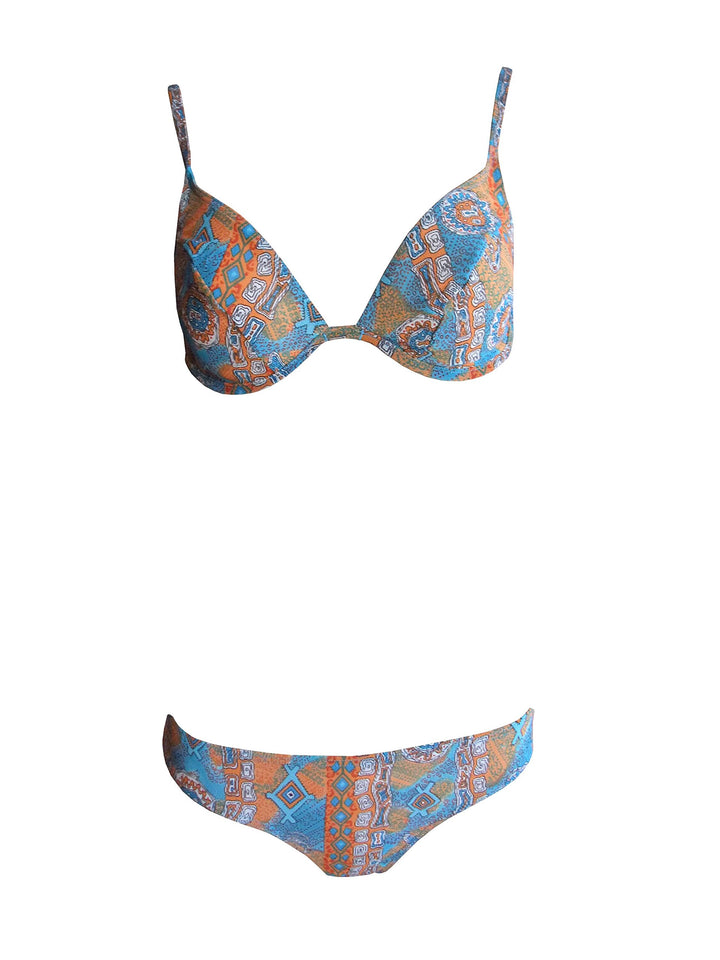 Solar Tan Thru Triangel-Bügel-Bikini 120806 in türkis,braun oder grün 95B Türkis, 95B Türkis