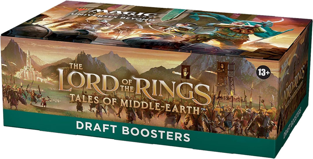 Magic: The Gathering The Lord of The Rings: Tales of Middle-Earth Draft Booster Box - 36 Packs + 1 B