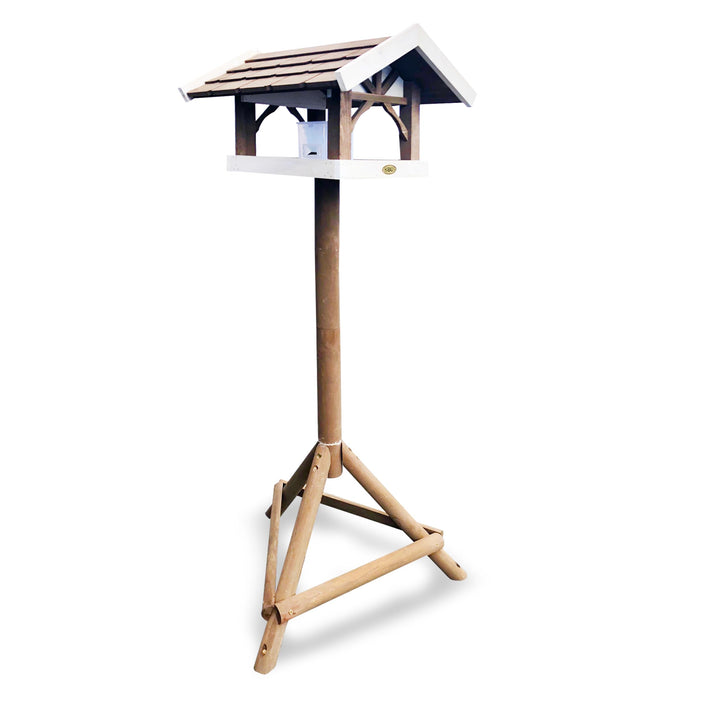 HABAU 1757 Vogelhaus Tirol mit Silo und Ständer