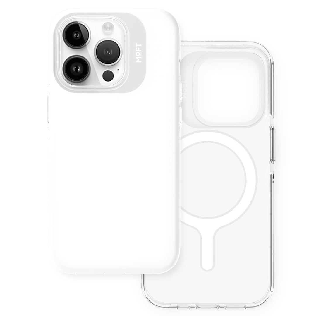 MOFT Magnetisch Hülle für iPhone 15 Pro mit MagSafe, Kompatibel mit MagSafe Wireless Zubehör, Vergil