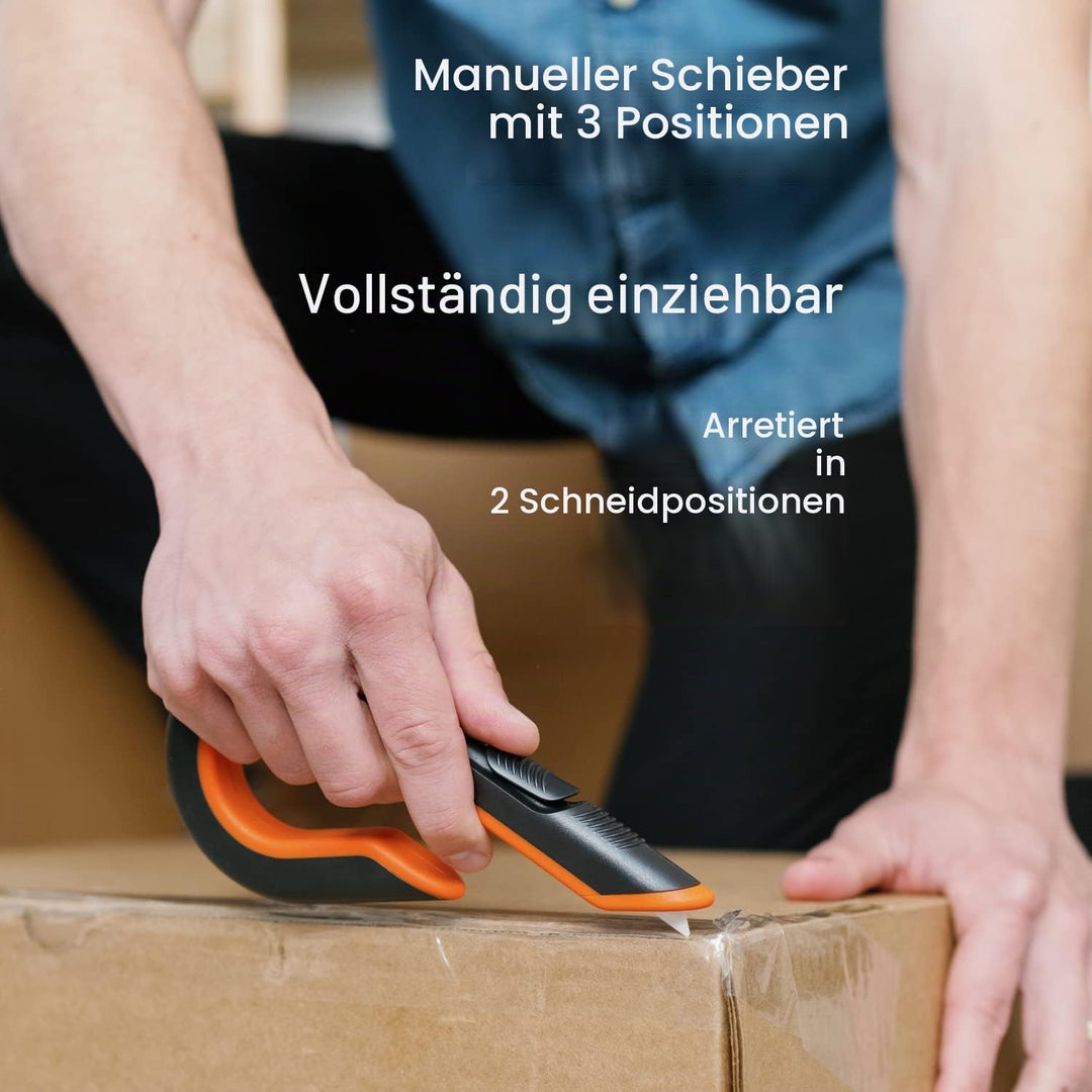Slice 10400 400 | Sicherheits-Kartonmesser - Safety Cutter | Keramik-Sicherheitsklinge, beidhändig n