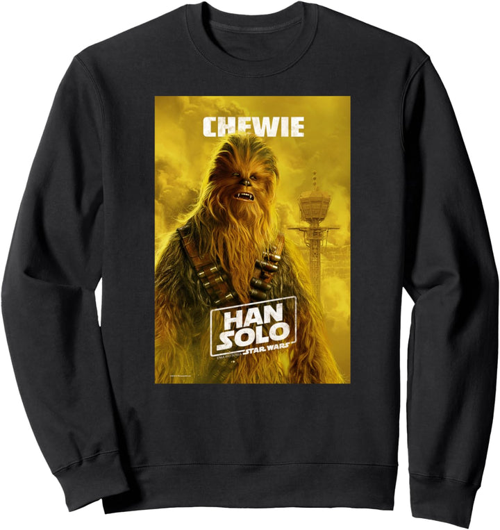 Star Wars Han Solo Chewie Smoke Portrait Sweatshirt