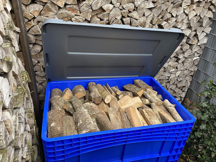 Grossbehälter 1200x800x950 mm mit 4 Lenkrollen Umzugsbehälter, Transportbox, Kunststoffbehälter, Umz