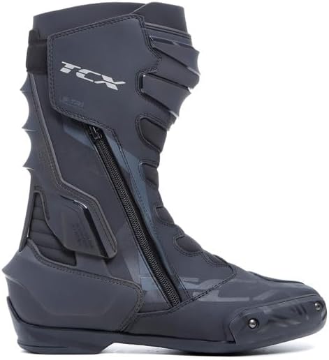 TCX Herren S-tr1Herren-Motorradstiefel, Sportlich und Zertifiziert, Motorradstiefel mit Mikrofaser-O
