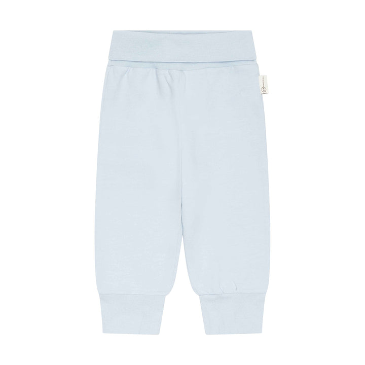 Steiff Unisex Baby Basic Jogginghose mit Beinbündchen Lässige Hose 50 Celestial Blue, 50 Celestial B