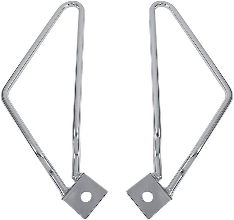 KIMISS 2Pcs Motorrad Satteltaschen Halterungen Halterungen Halterungen für XL883/1200 HD1450/1584(Si