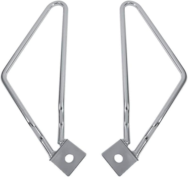 KIMISS 2Pcs Motorrad Satteltaschen Halterungen Halterungen Halterungen für XL883/1200 HD1450/1584(Si