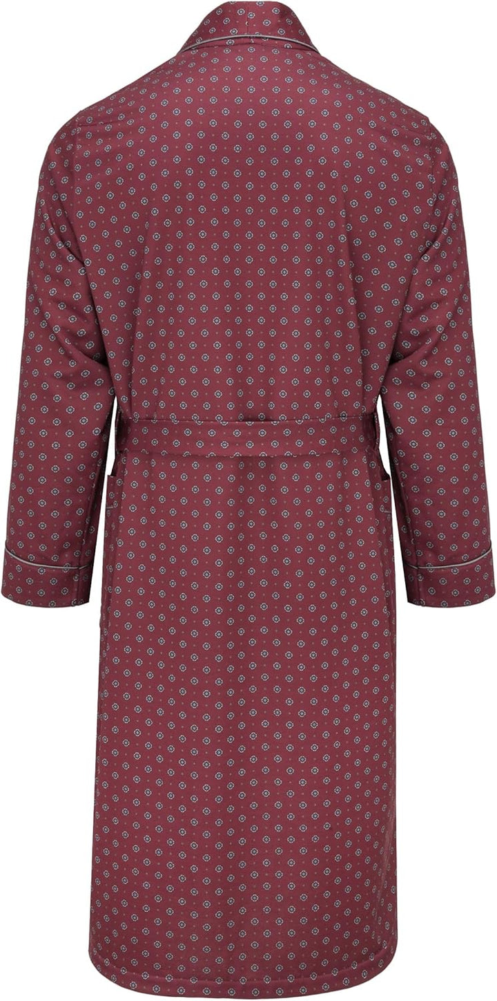 Herren Morgenmantel - Revise Brais RE-502 - Dünn und leicht M Bordeaux Rot 601, M Bordeaux Rot 601