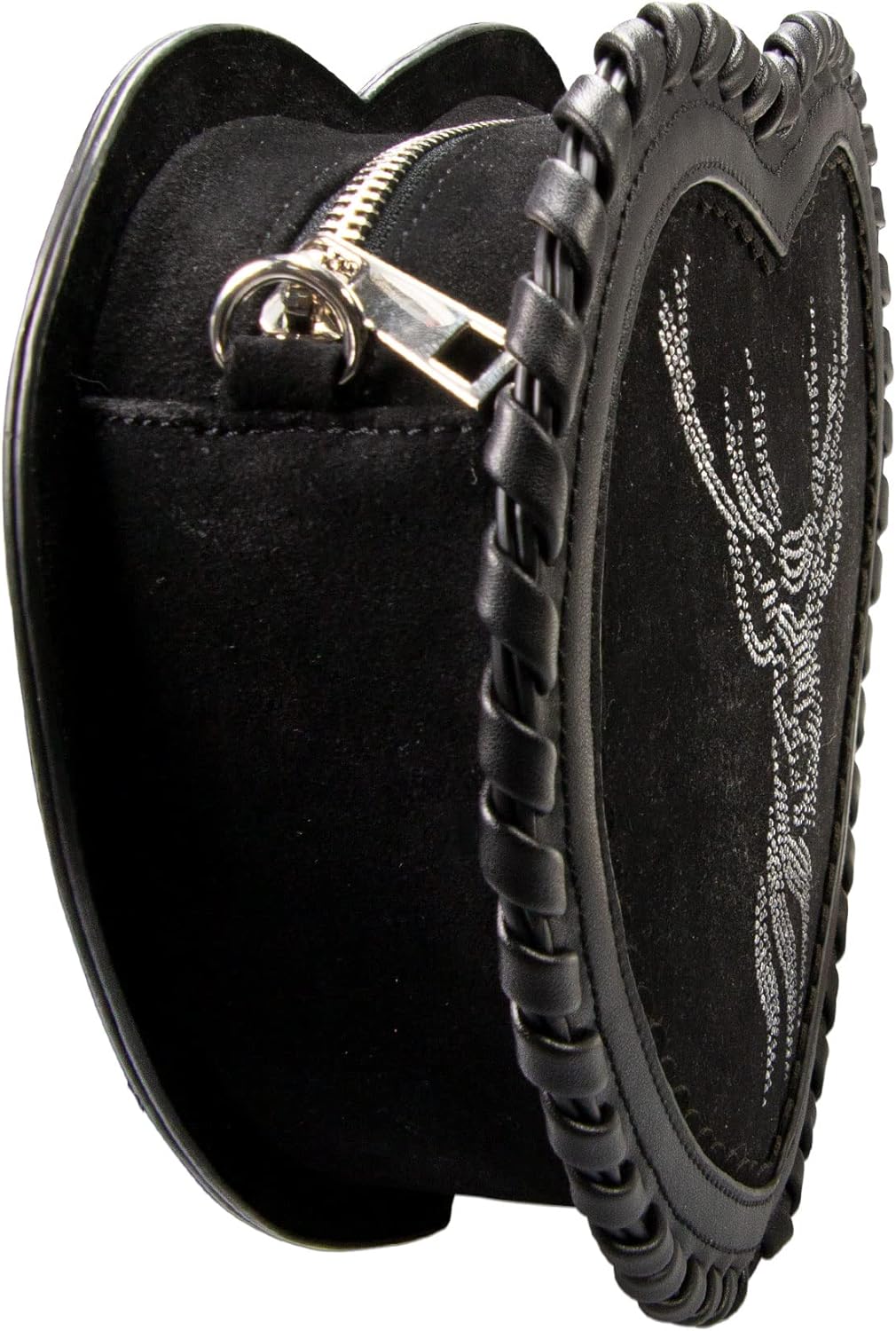 Alpenflüstern Trachten-Herzhandtasche Strasshirsch - Damen Trachten Handtasche, Schultertasche fürs