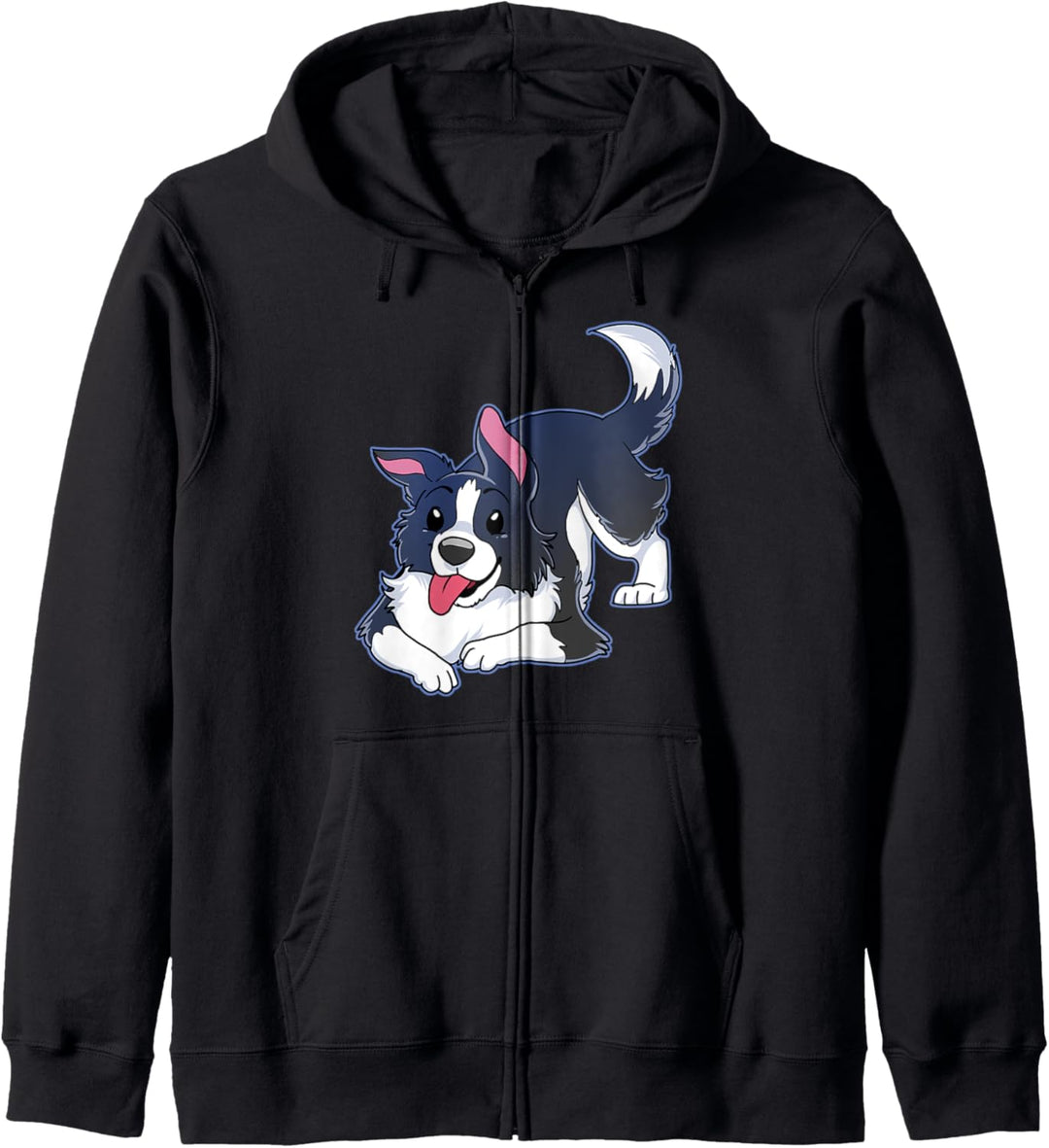 Cute Border Collie Dog Owner Gift Kapuzenjacke
