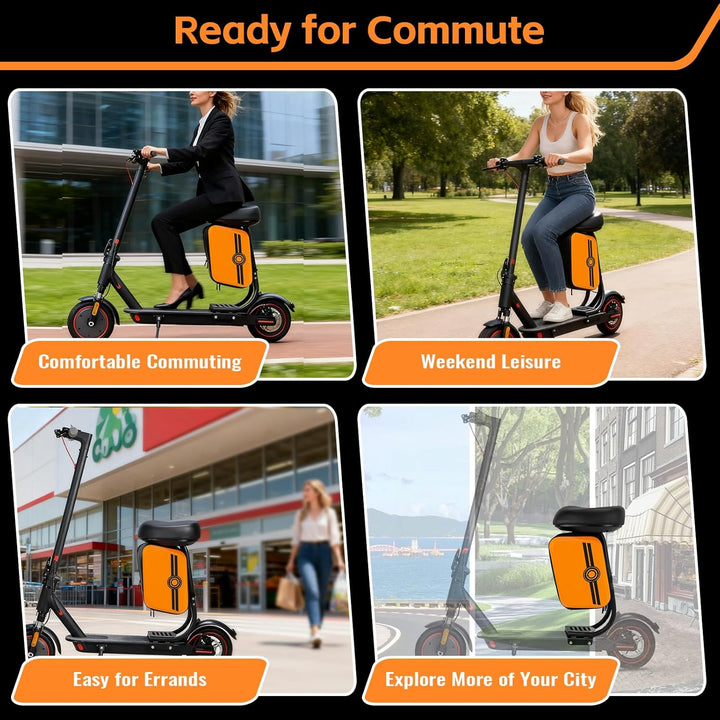 E Scooter Sitz, Wasserdichter Sitz für E Scooter Zubehör, Kompatibel mit Xiaomi M365/Pro Serie E Rol