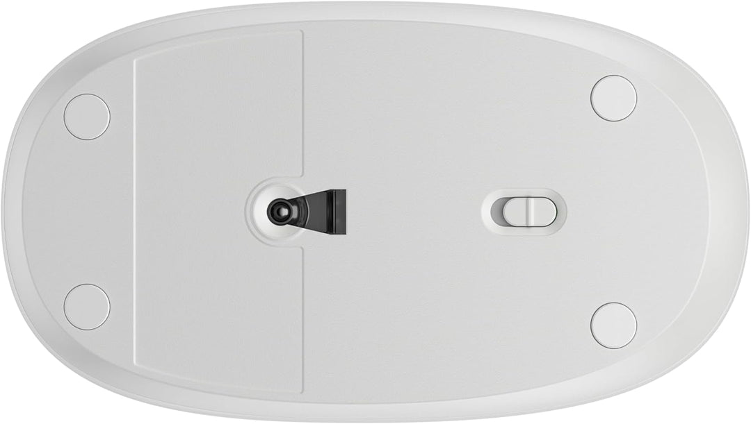 HP 240 Lunar Bluetooth Maus|1600 DPI|mondweiss, Weiss