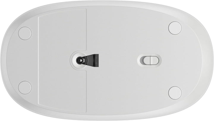 HP 240 Lunar Bluetooth Maus|1600 DPI|mondweiss, Weiss