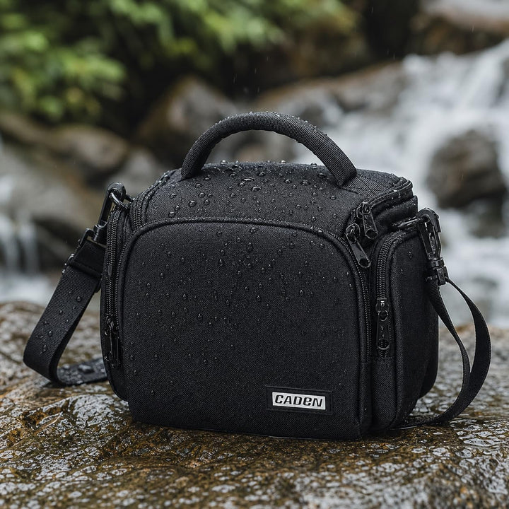 CADeN Kameratasche Wasserdicht fototasche Sling Umhängetasche für spiegelreflexkameras 1 DSLR SLR Ca