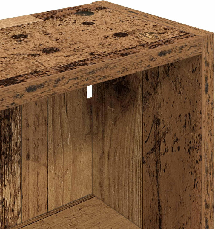 vidaXL Badezimmer-Wandschrank Altholz 40 x 16 x 62,5 cm Holzwerkstoff, Altholz 40 x 16 x 62,5 cm