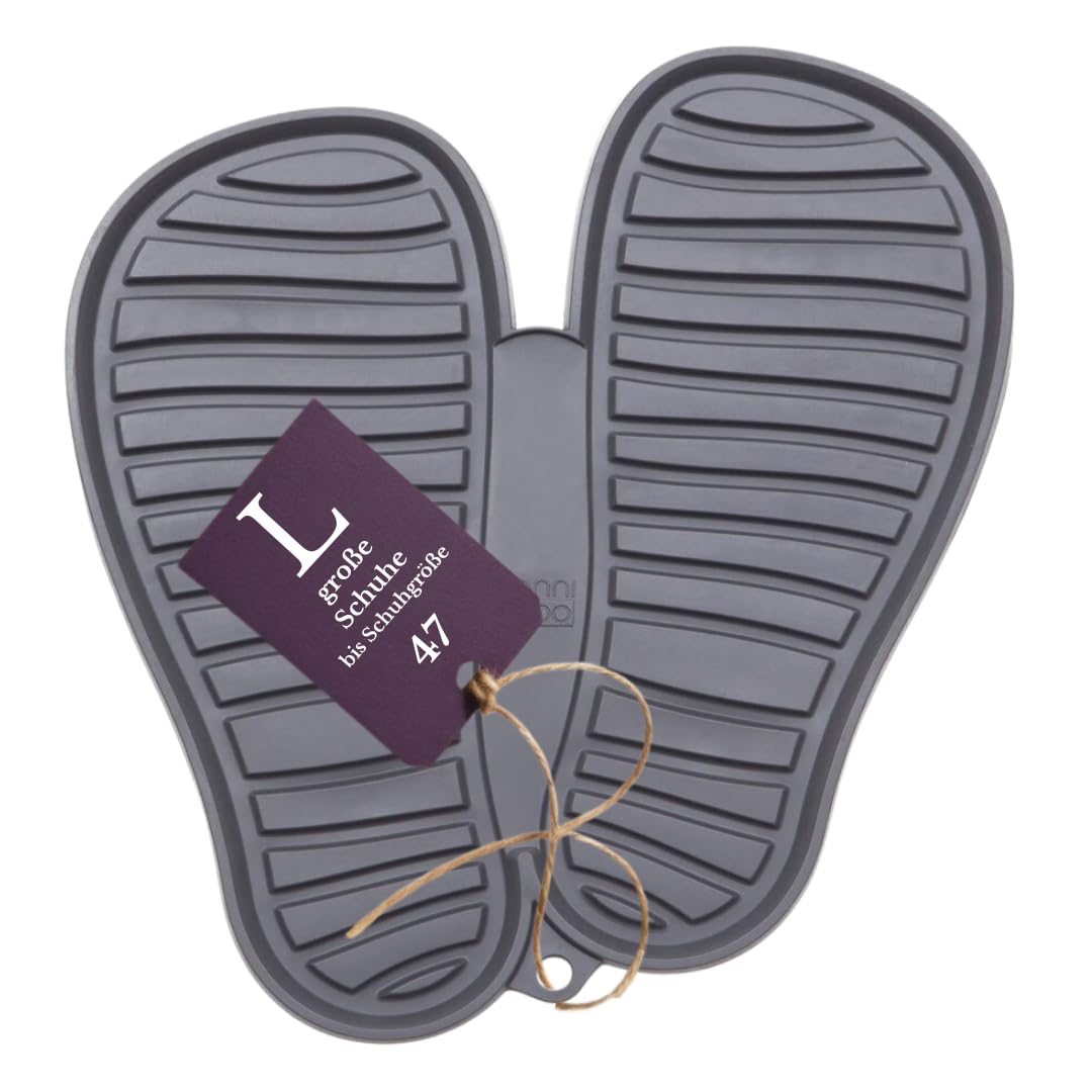 Sanni Shoo Shoo.Pad Schuhablage Schuhabtropfschale – Waschbare Schuhmatte in versch. Grössen & Farbe