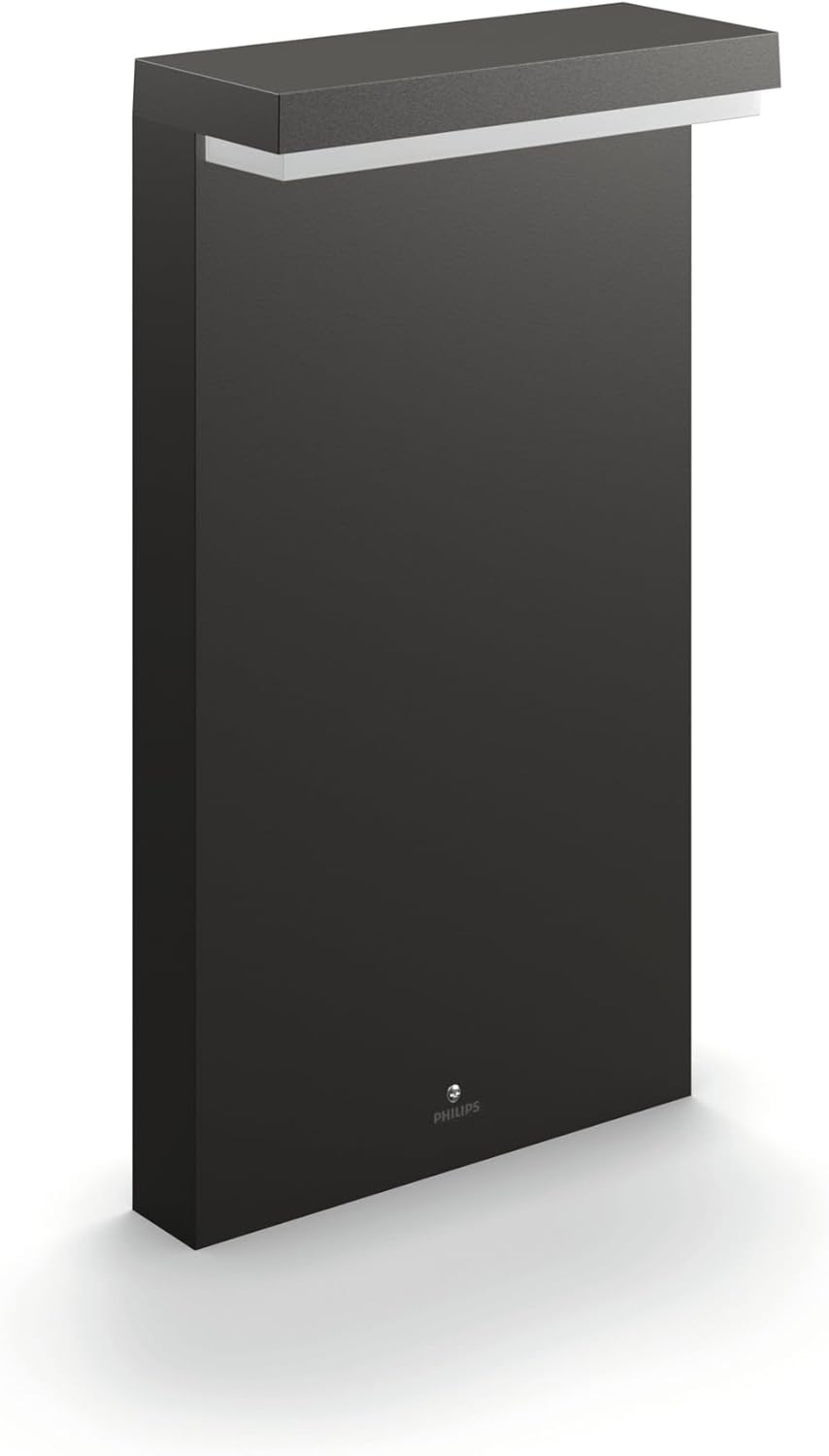 Philips myGarden Bustan LED Sockelleuchte Bustan, Anthrazit Warmweiss 2700 Kelvin Sockelleuchte Sing