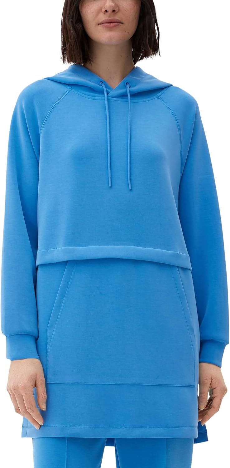 s.Oliver Damen Sweatshirts Langarm 36 Blau 5547, 36 Blau 5547