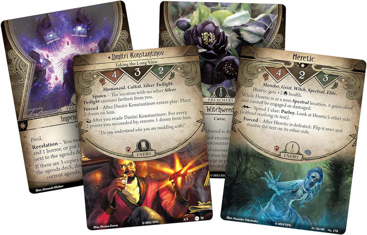 Fantasy Flight Games, Arkham Horror The Card Game: Upgrade Expansion - 4. Return to The Circle Undon