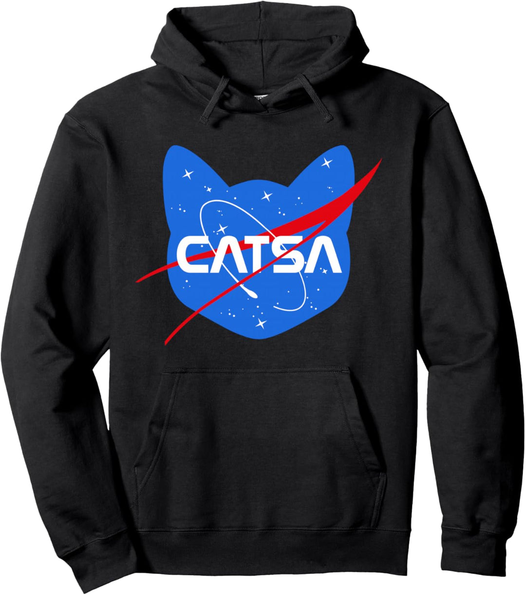 Space Cat Funny Universe Catsa Pullover Hoodie