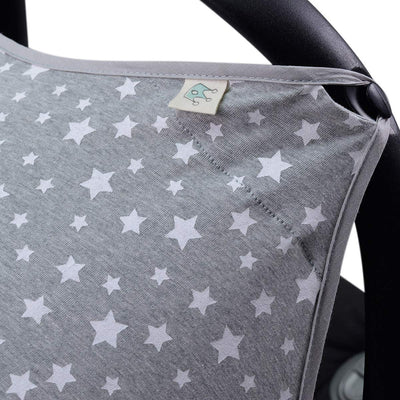 JYOKO KIDS Sonnenverdeck kompatibel mit Maxi-Cosi Cabriofix Gruppe 0 (White Star), White Star