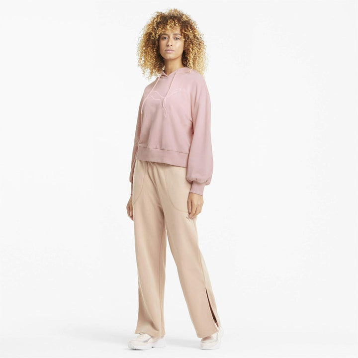 PUMA Damen Her Hoodie Tr Kapuzenpullover, L Pfirsichhaut