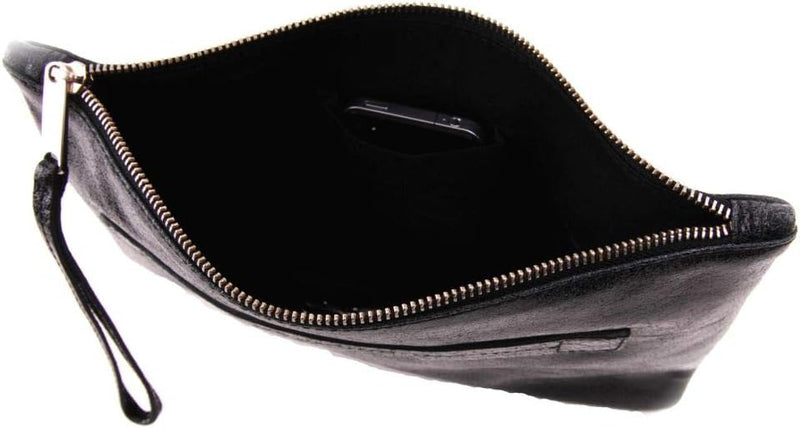 BREE Beverly Hills 9 Clutch/Unterklemmtasche in schwarz