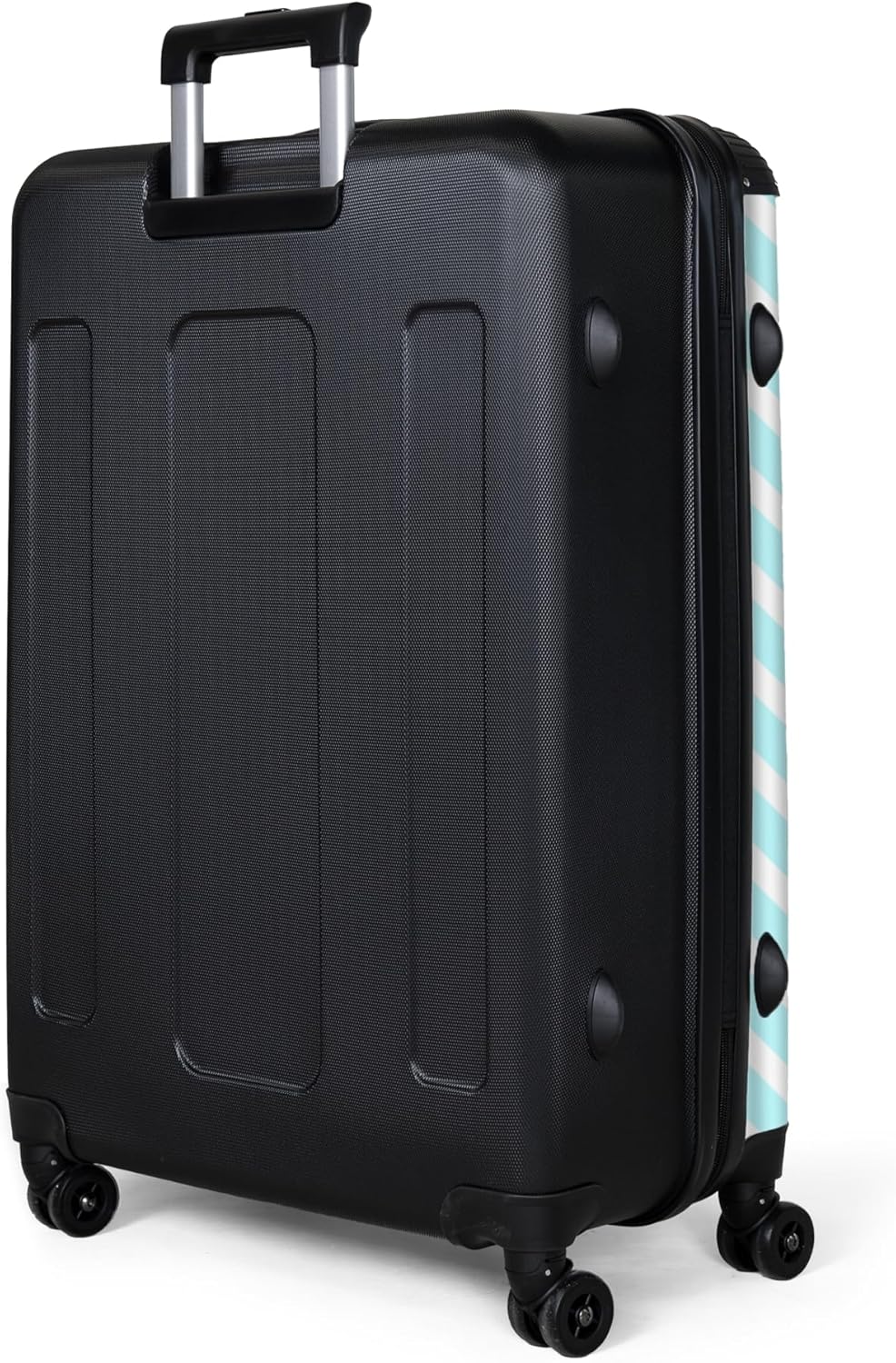 NoBoringSuitcases.com® Koffer XL Gross 77x51.5x28 cm Reisekoffer mit 4 Rollen Leicht Trolley Hartsch
