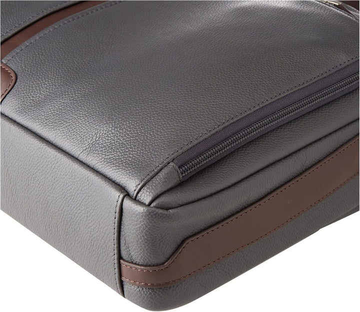 Piquadro Unisex Pc 14" CARTELLA DUE MANICI Einheitsgrösse Blu/Marrone, Einheitsgrösse Blu/Marrone