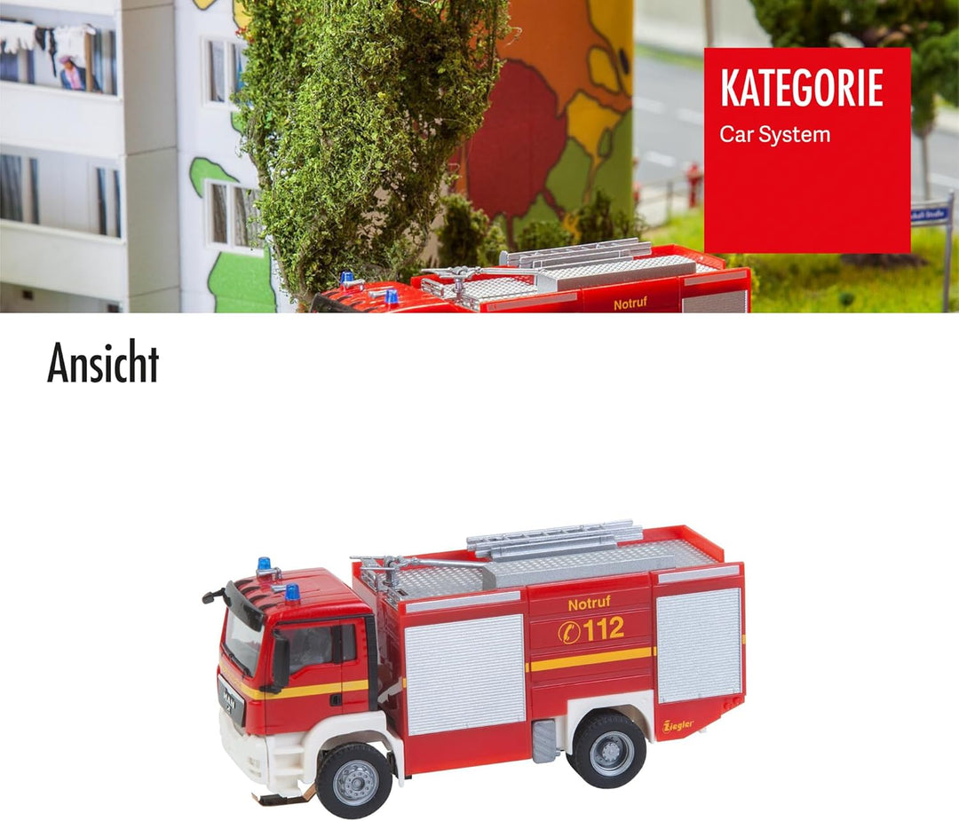 Faller FA 161599 Man Man TGS TLF Feuerwehr (HERPA)