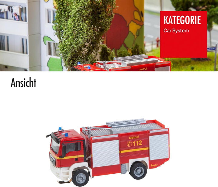Faller FA 161599 Man Man TGS TLF Feuerwehr (HERPA)