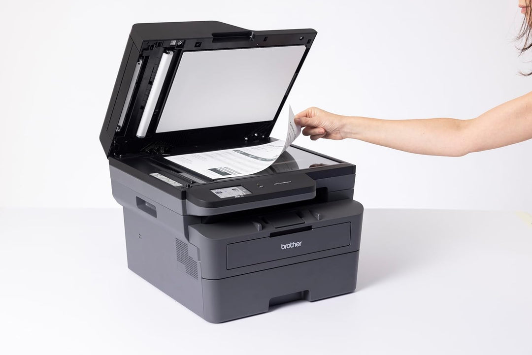 Brother MFC-L2860DWE 4-in-1-Multifunktions-Laserdrucker, 34 ppm, Duplexdruck, 6,8 cm Touchscreen-Far