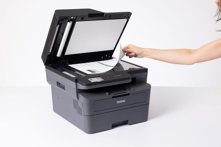 Brother MFC-L2860DWE 4-in-1-Multifunktions-Laserdrucker, 34 ppm, Duplexdruck, 6,8 cm Touchscreen-Far