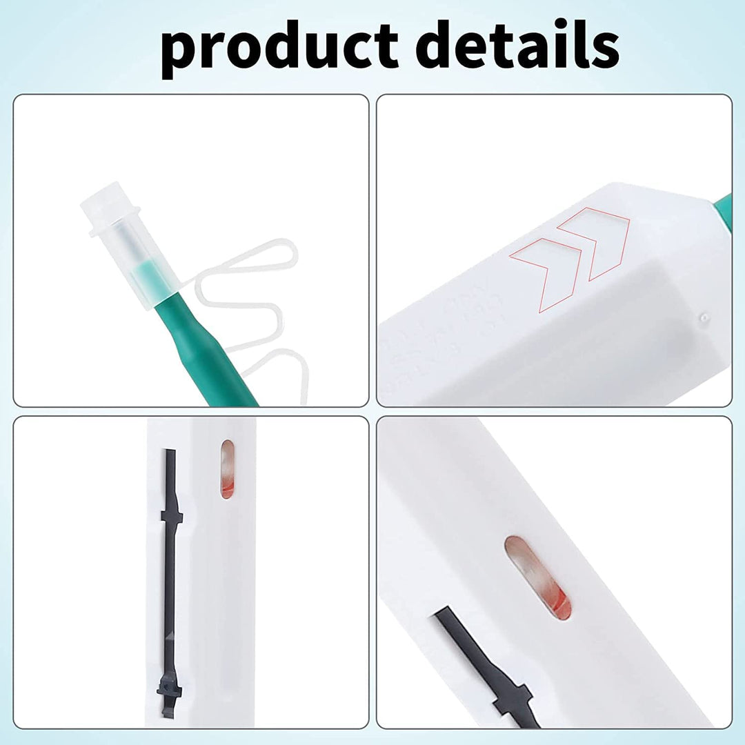 MSDADA Glasfaser Reinigungsstifte Glasfaser-Reinigungsbox, Fiber Optic Cleaner AUA-550 Reinigungskas