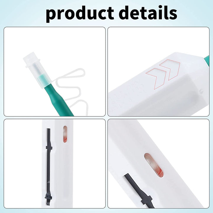 MSDADA Glasfaser Reinigungsstifte Glasfaser-Reinigungsbox, Fiber Optic Cleaner AUA-550 Reinigungskas