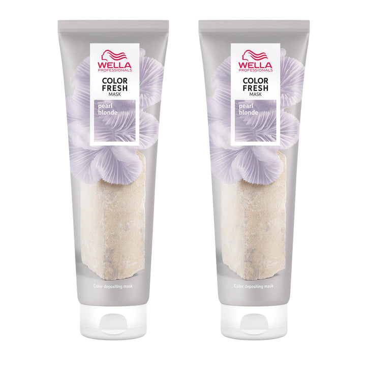 Wella Professionals Color Fresh Mask Pearl Blonde – Haarkur zum Beleben und Verändern der Haarfarbe