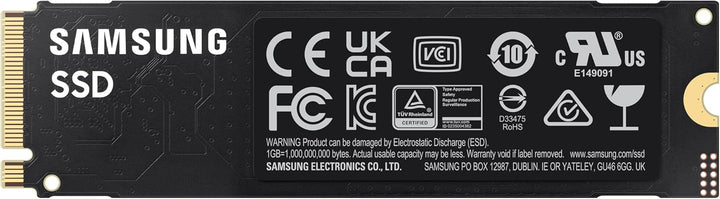 Samsung 990 EVO NVMe M.2 SSD 1 TB, PCIe 4.0 x4 / PCIe 5.0 x2, NVMe 2.0 (2280), 5.000 MB/s Lesen, 3.2