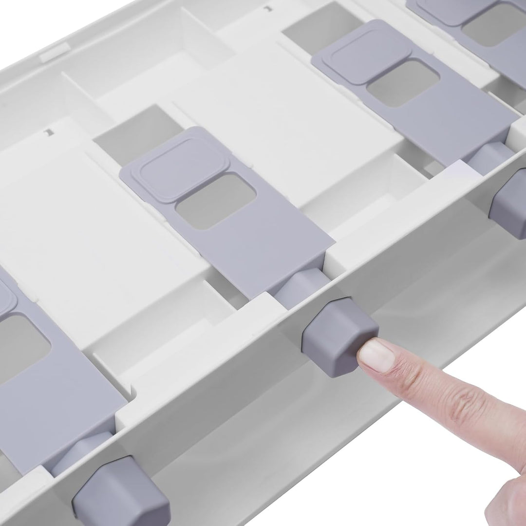 5 Gitter Müslispender Wandmontage Getreidespender 5 In 1 Küche Geteilte Lebensmittelspender Wandmont