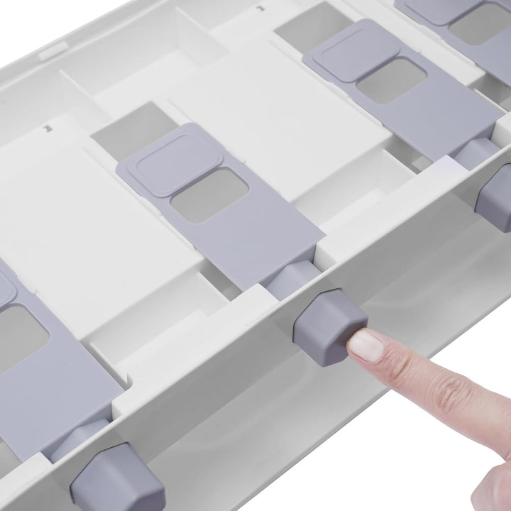 5 Gitter Müslispender Wandmontage Getreidespender 5 In 1 Küche Geteilte Lebensmittelspender Wandmont