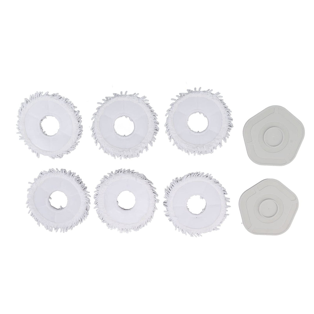 Wischtücher für Dreame Bot W10 W10 Pro Staubsauger-Reinigungspads Wischpads Ersatz mit Halter Verbes