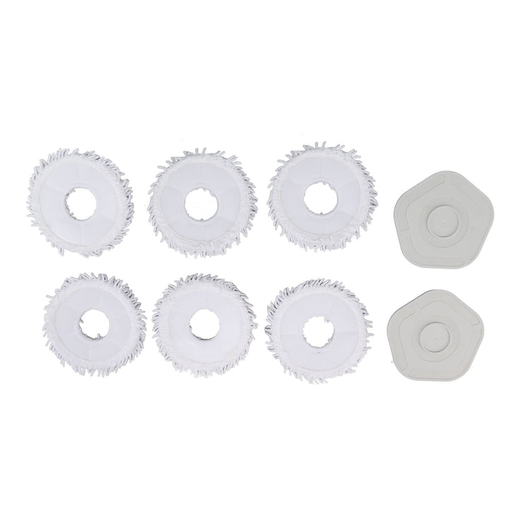 Wischtücher für Dreame Bot W10 W10 Pro Staubsauger-Reinigungspads Wischpads Ersatz mit Halter Verbes