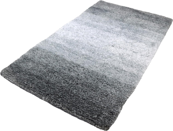 Kleine Wolke Oslo Badteppich, 100% Polyester, Platin, 60 x 60 cm WC 60 cm x 60 cm Platin, 60 cm x 60