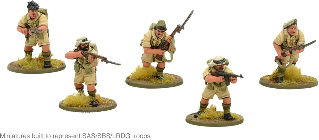Warlord Games 402011017 Britische Commonwealth-Infanterie Army,Italy Tisch-Miniaturen, Unlackiert, S