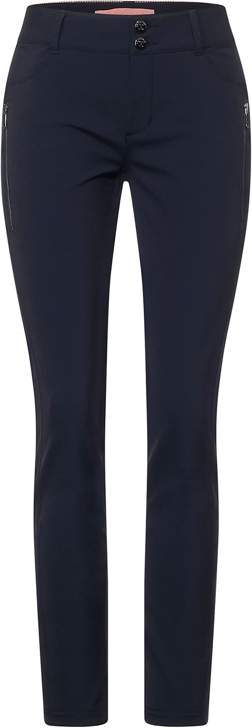 Street One Damen Jeans Hose York Superstretch Brown 42W / 30L Falcon Brown, 42W / 30L Falcon Brown