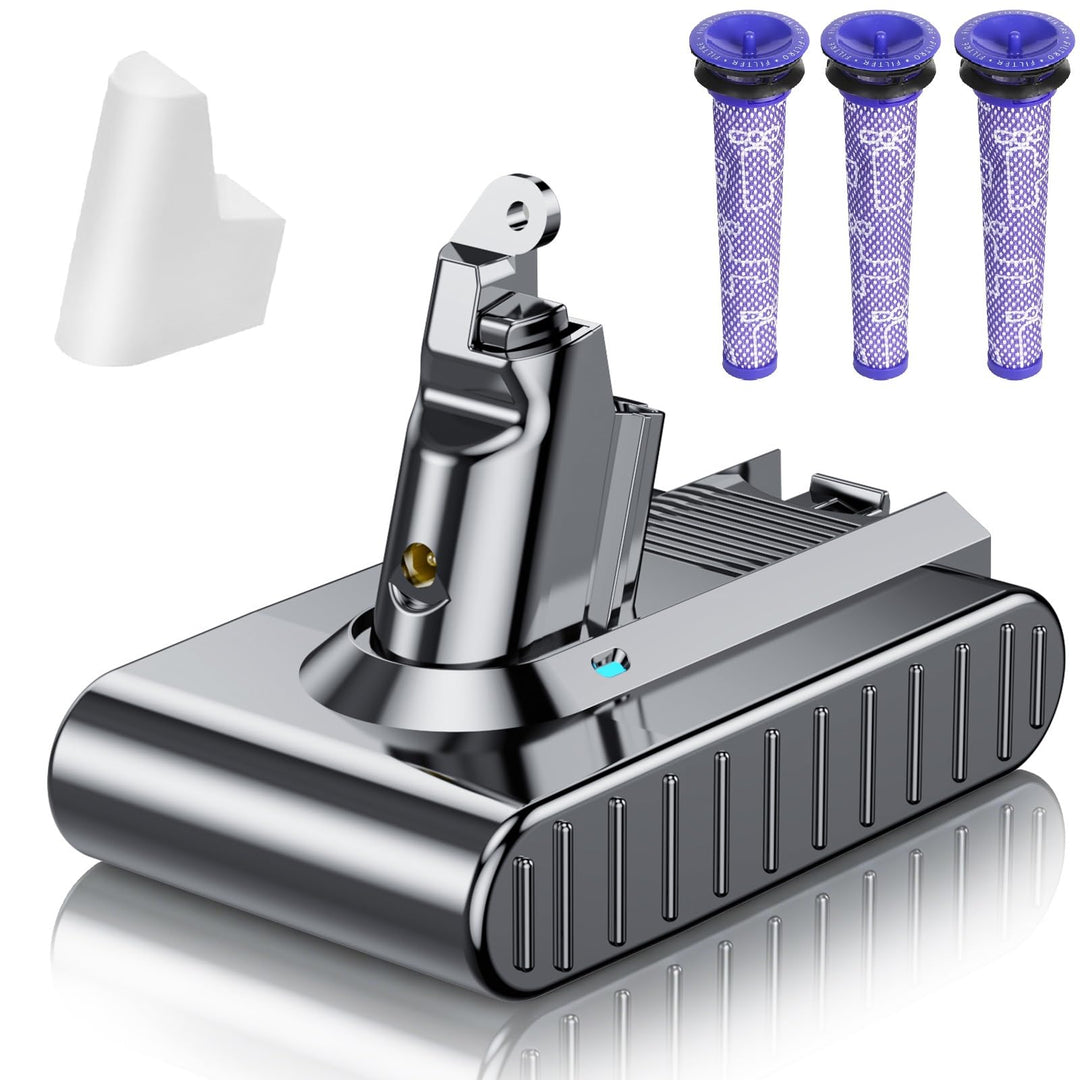 Akku für Dyson V6, Powtree Ersatzakku für Dyson V6 DC62 SV03 DC58 DC59 DC61 DC72 DC74 SV04 SV05 SV06