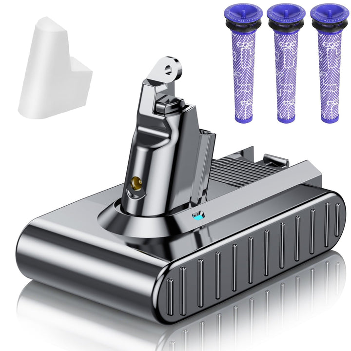 Akku für Dyson V6, Powtree Ersatzakku für Dyson V6 DC62 SV03 DC58 DC59 DC61 DC72 DC74 SV04 SV05 SV06