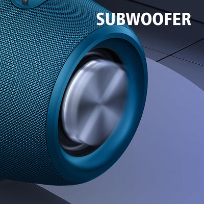 ZEALOT Bluetooth Lautsprecher,Tragbarer Bluetooth Box,60W,BassUp Technologie,Stereo Laut,EQ,IPX5 Was