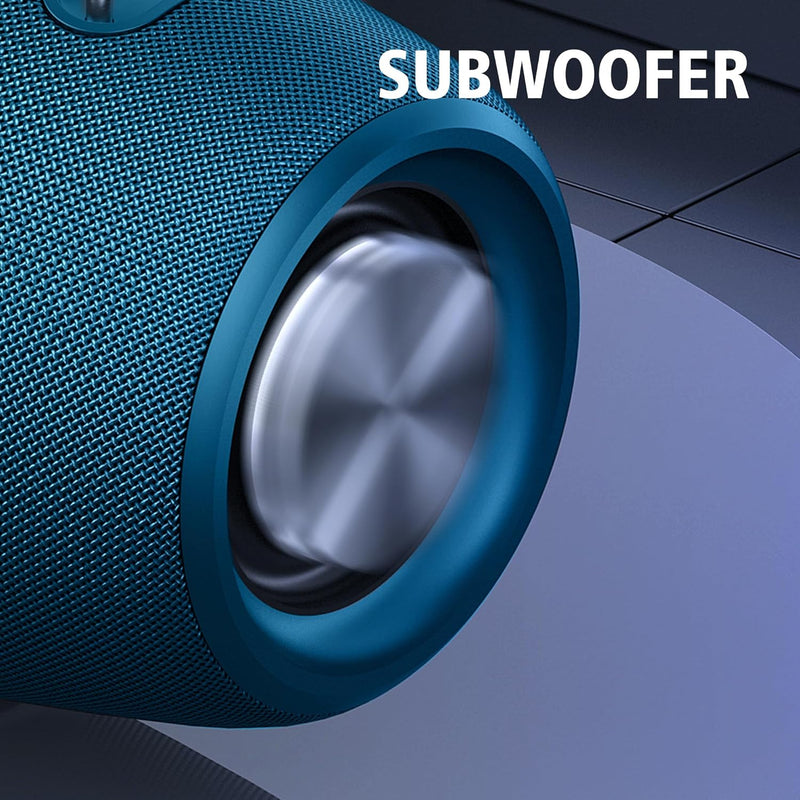 ZEALOT Bluetooth Lautsprecher,Tragbarer Bluetooth Box,60W,BassUp Technologie,Stereo Laut,EQ,IPX5 Was