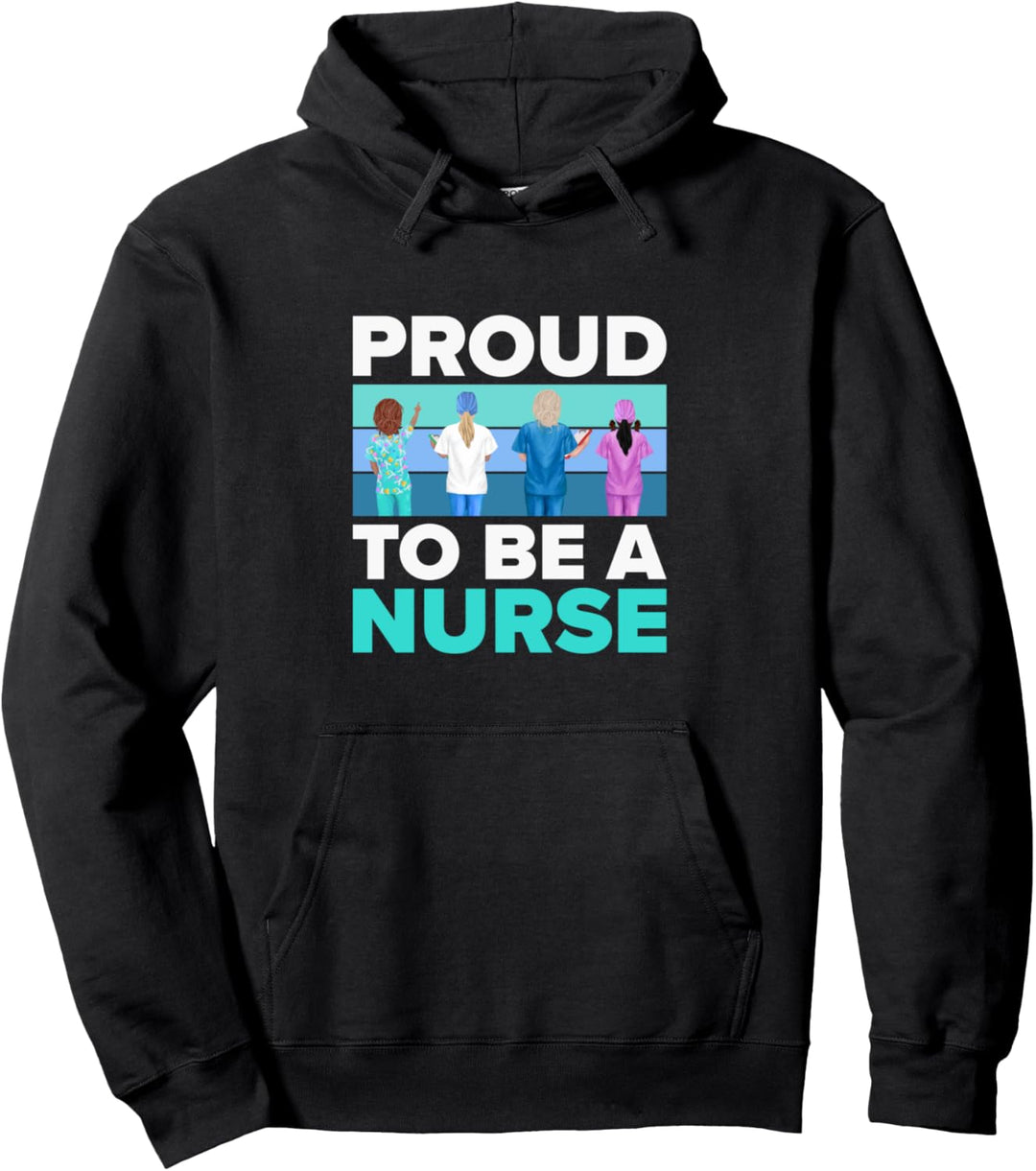 Proud To Be A Nurse - Krankenschwestern und Pflege Pullover Hoodie